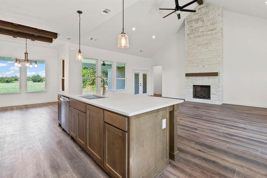 Furnished interior view inside a new home in , Farmersville (Image 6). Furnished interior view inside a new home in , Farmersville (Image 6).