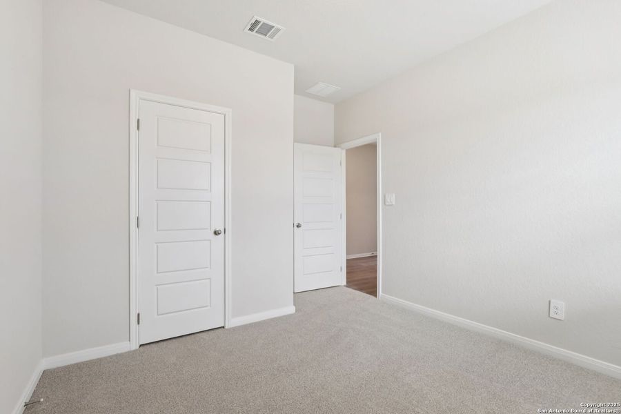 Spacious, unfurnished interior of a new home in Legendary Trails - Classic Series, Cibolo (Image 46).