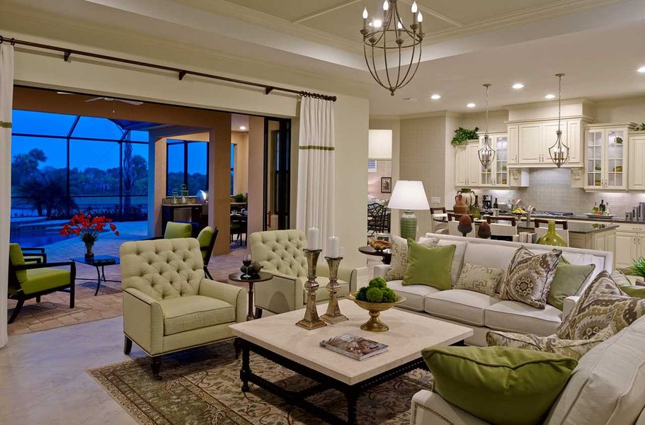 Representative furnished interior of a home built from the Sanibel by Neal Communities in Grand Palm, Venice (Image 6). Representative furnished interior of a home built from the Sanibel by Neal Communities in Grand Palm, Venice (Image 6).