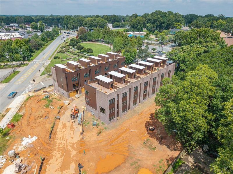 In-progress construction of a new home in , Atlanta, GA (Image 14). In-progress construction of a new home in , Atlanta, GA (Image 14).