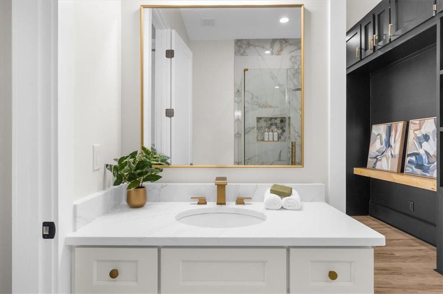 Furnished interior view inside a new home in , Gainesville (Image 13).