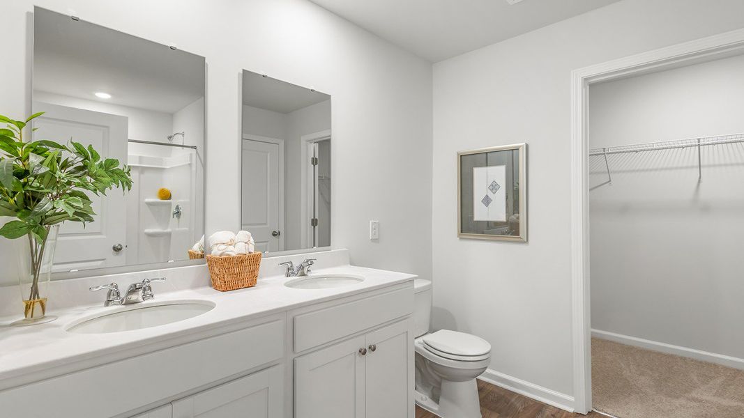 Furnished interior view inside a new home in Marion Village, Santee (Image 18).