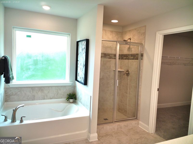 Furnished interior view inside a new home in Barrington Place, Macon (Image 3).
