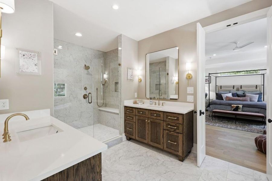 Furnished interior view inside a new home in , Chamblee (Image 8).