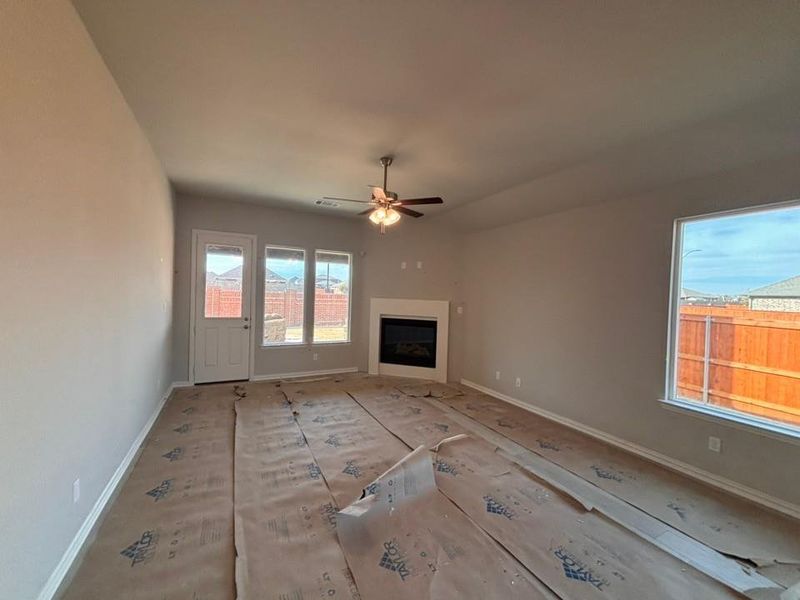 In-progress construction of a new home in Northstar, Haslet, TX (Image 4). In-progress construction of a new home in Northstar, Haslet, TX (Image 4).