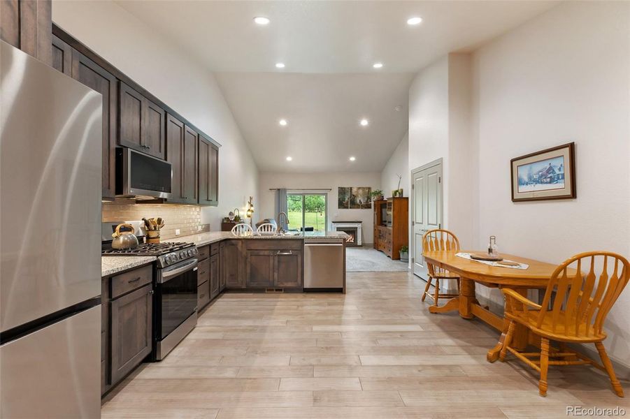 Furnished interior view inside a new home in , Woodland Park (Image 25). Furnished interior view inside a new home in , Woodland Park (Image 25).