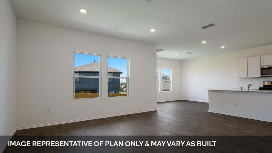 Spacious, unfurnished interior of a new home in Durango, Mustang Ridge (Image 10).