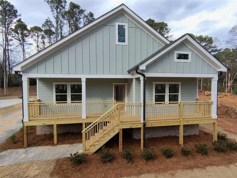 Exterior details and patio area of a home in , Covington (Image 2). Exterior details and patio area of a home in , Covington (Image 2).