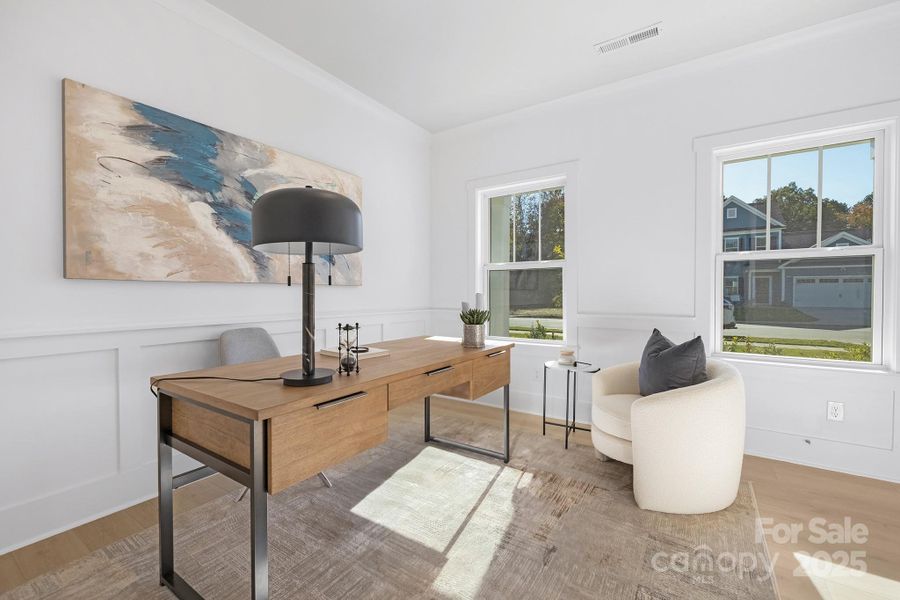 Furnished interior view inside a new home in , Monroe (Image 6). Furnished interior view inside a new home in , Monroe (Image 6).