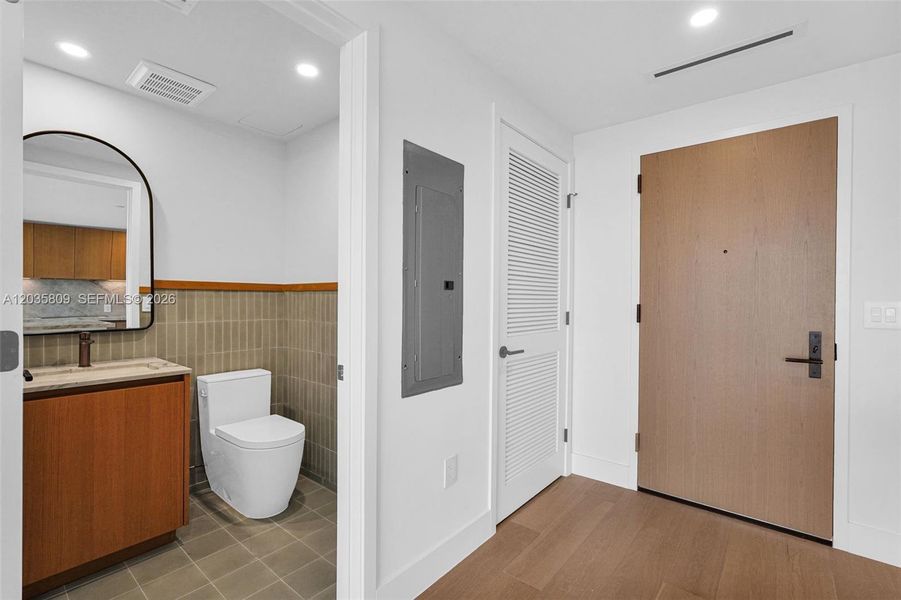 Furnished interior view inside a new home in , Bay Harbor Islands (Image 20). Furnished interior view inside a new home in , Bay Harbor Islands (Image 20).
