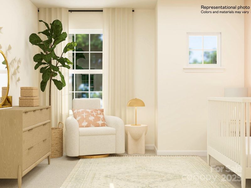 Furnished interior view inside a new home in Village of Waxhaw, Waxhaw (Image 9).