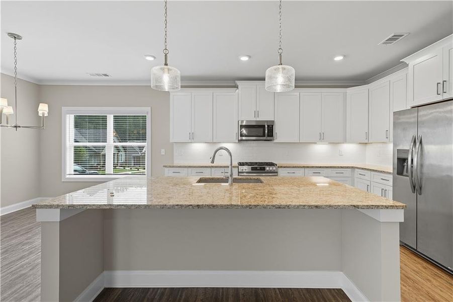 Furnished interior view inside a new home in , Ball Ground (Image 7).