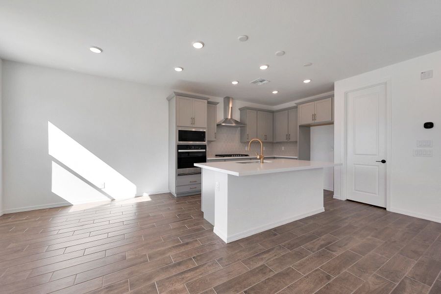 Furnished interior view inside a new home in Pinnacle at San Tan Heights, San Tan Valley (Image 5).