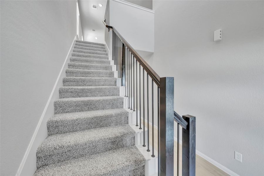 Photo is not of the actual home, but is an inspirational photo of builder’s model home and may depict options, furnishings, and/or decorator features that are not included