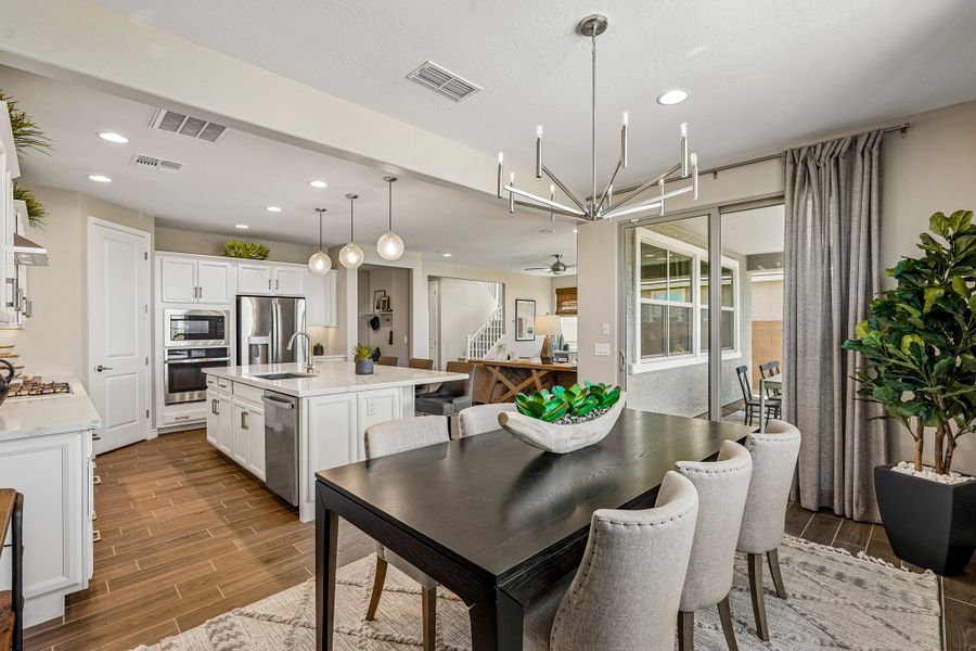 Furnished interior view inside a new home in Estrella, Goodyear (Image 5).
