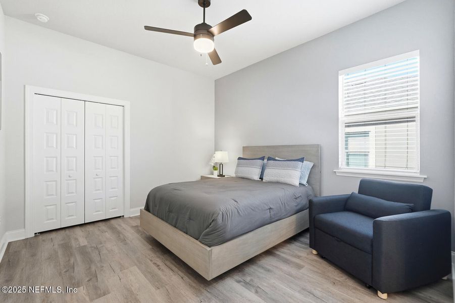 Furnished interior view inside a new home in , Palm Coast (Image 59).