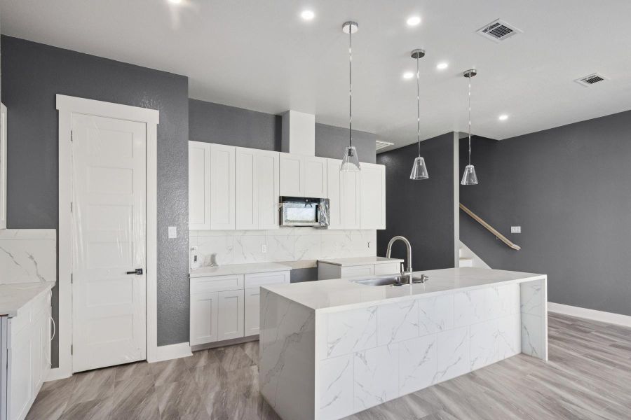 Furnished interior view inside a new home in , Houston (Image 7).