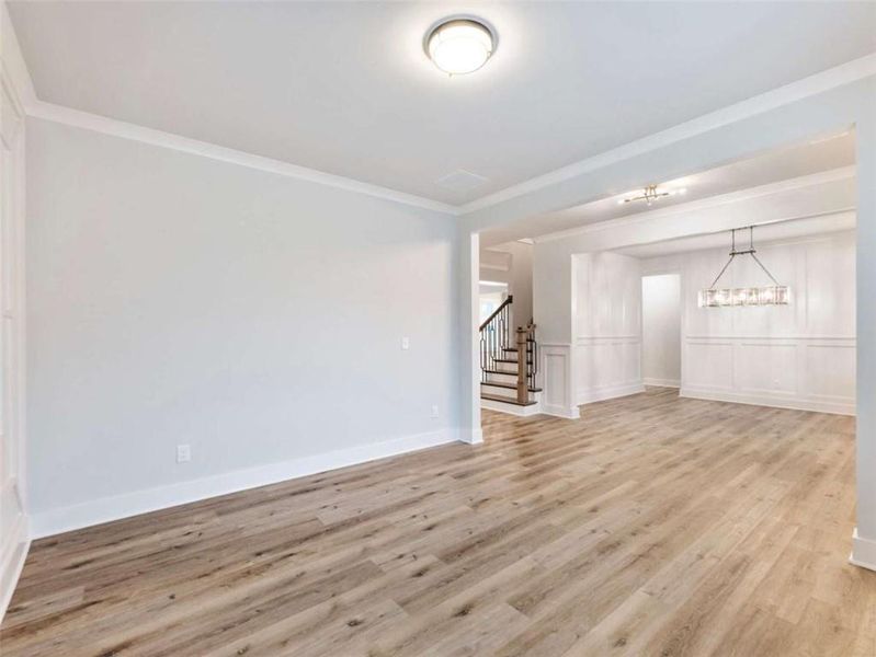 Spacious, unfurnished interior of a new home in , Buford (Image 19).