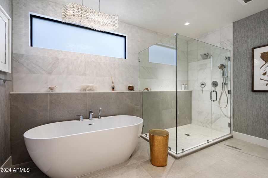 Primary Bathtub & Shower