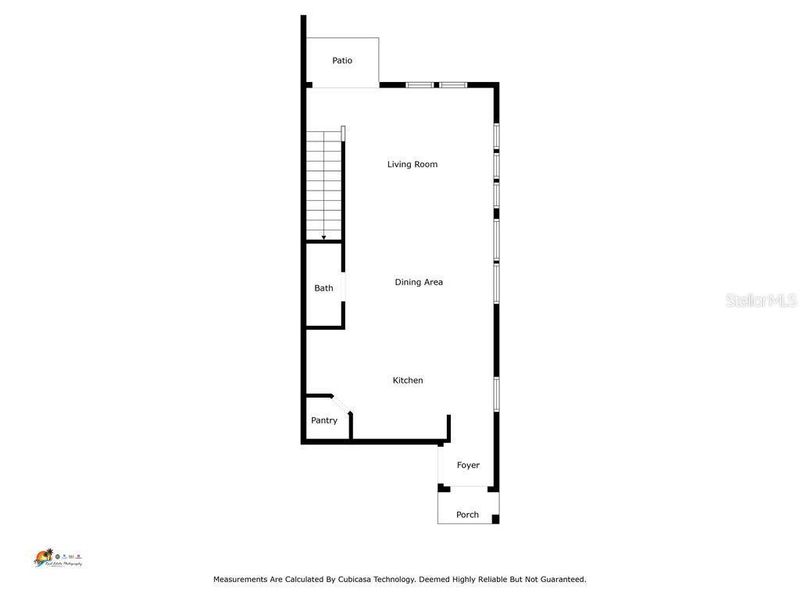 2D floor plan layout of this home in , Jacksonville, FL (Image 6).
