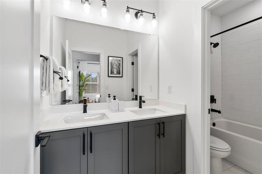 Furnished interior view inside a new home in , Roswell (Image 21).