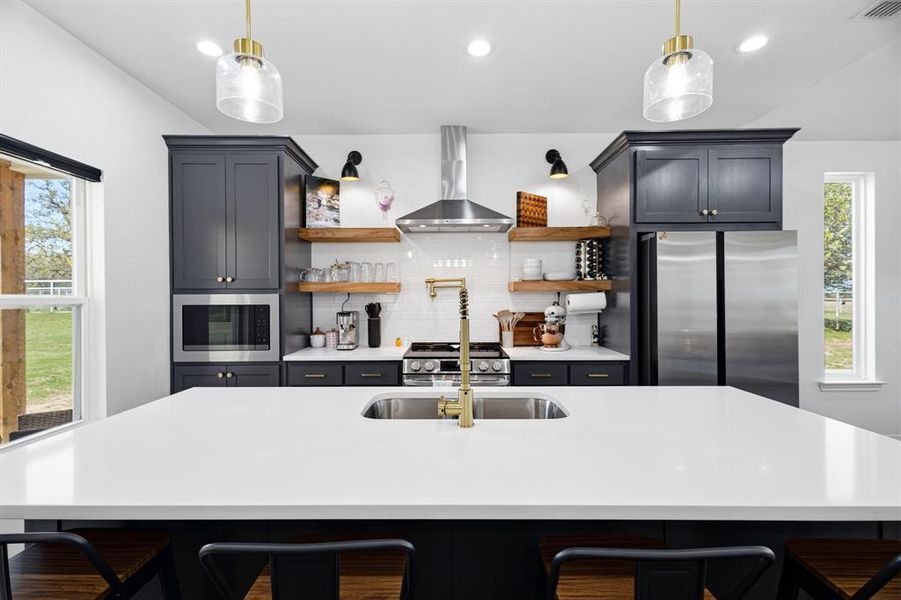 Furnished interior view inside a new home in , Chico (Image 13).