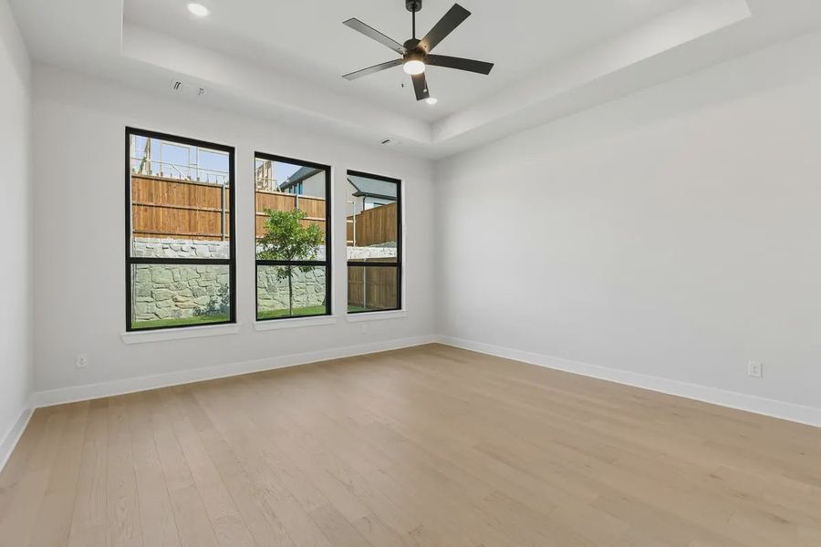 Spacious, unfurnished interior of a new home in The Grove Frisco, Frisco (Image 23). Spacious, unfurnished interior of a new home in The Grove Frisco, Frisco (Image 23).