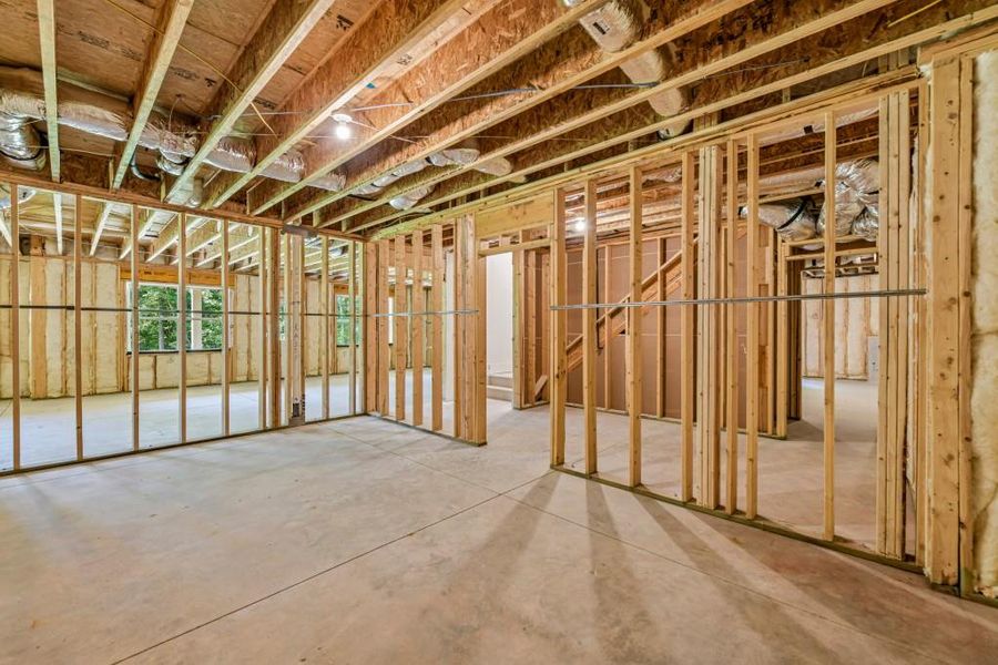 In-progress construction of a new home in White Post on Lake Lanier, Gainesville, GA (Image 56). In-progress construction of a new home in White Post on Lake Lanier, Gainesville, GA (Image 56).