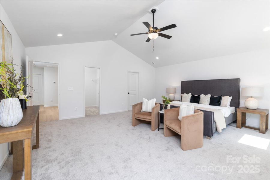 Furnished interior view inside a new home in , Charlotte (Image 7).