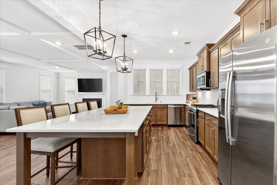 Furnished interior view inside a new home in , Summerville (Image 24).