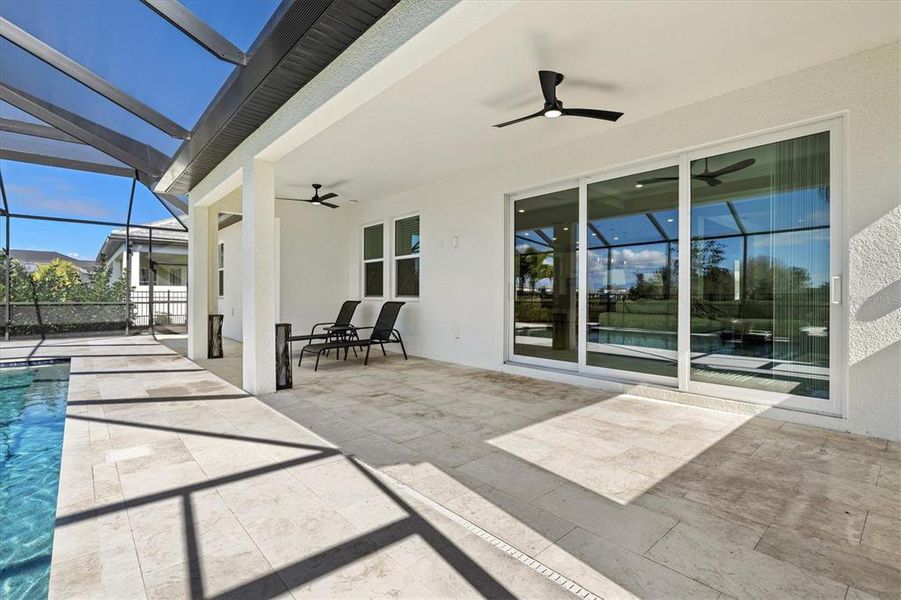 Exterior details and patio area of a home in , Bradenton (Image 26).