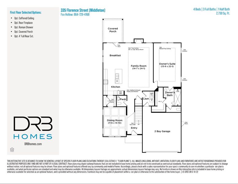 2D floor plan layout of this home in Fox Hollow, Spartanburg, SC (Image 3). 2D floor plan layout of this home in Fox Hollow, Spartanburg, SC (Image 3).