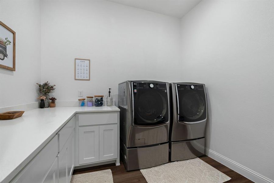 Furnished interior view inside a new home in , Garner (Image 19).
