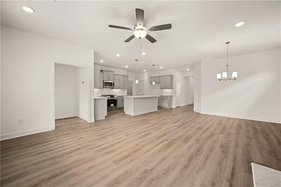 Spacious, unfurnished interior of a new home in Echols Farm, Hiram (Image 21).