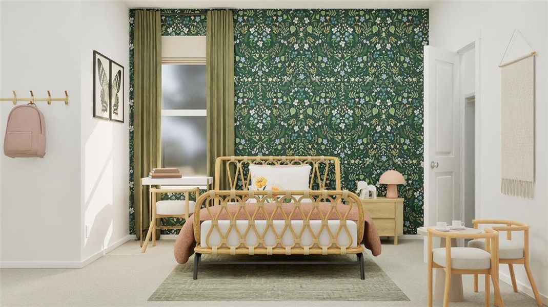 Furnished interior view inside a new home in Tillage Farms, Princeton (Image 16).