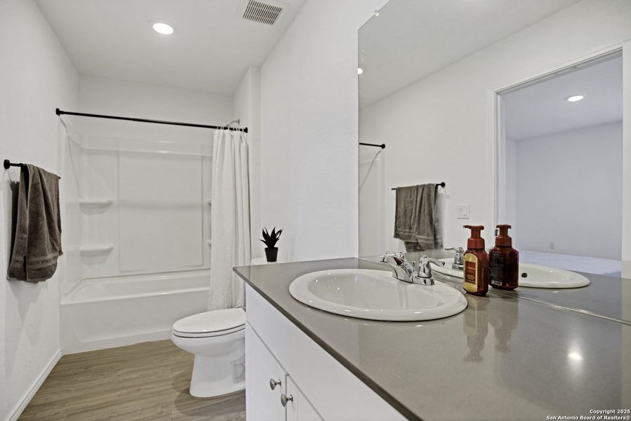 Furnished interior view inside a new home in , San Antonio (Image 7).