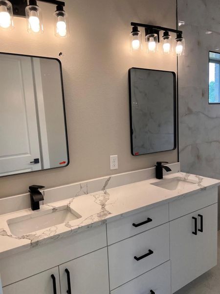 Furnished interior view inside a new home in , Spring (Image 7). Furnished interior view inside a new home in , Spring (Image 7).