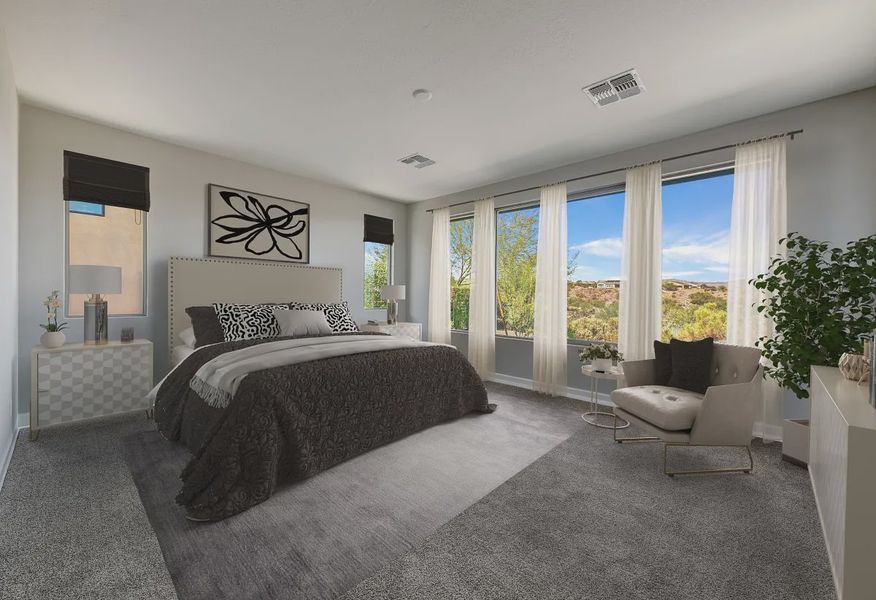 Vitually Staged Primary Bed - 8 of 31