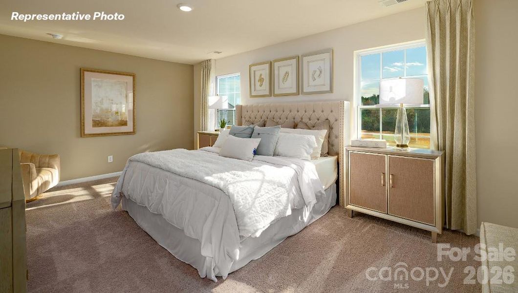 Furnished interior view inside a new home in Brandon Creek, Gastonia (Image 9).
