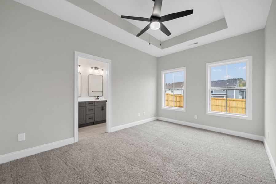 Representative unfurnished interior of a home built from the Cumberland by Rockwood Homes in New Hope Estates, Nashville (Image 16).