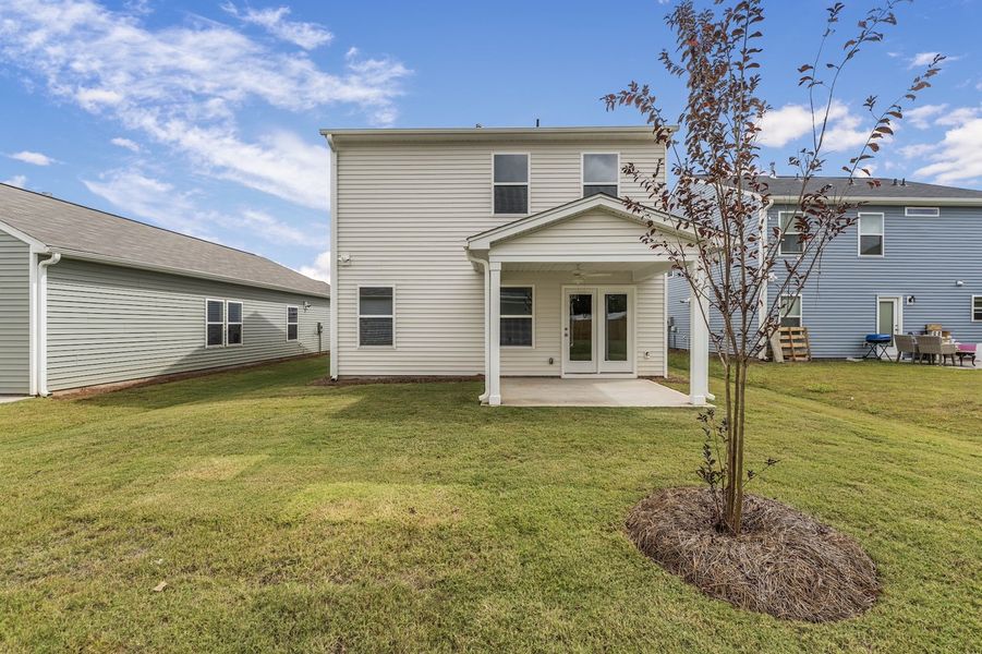 Exterior details and patio area of a home in Wingate, Inman (Image 18). Exterior details and patio area of a home in Wingate, Inman (Image 18).