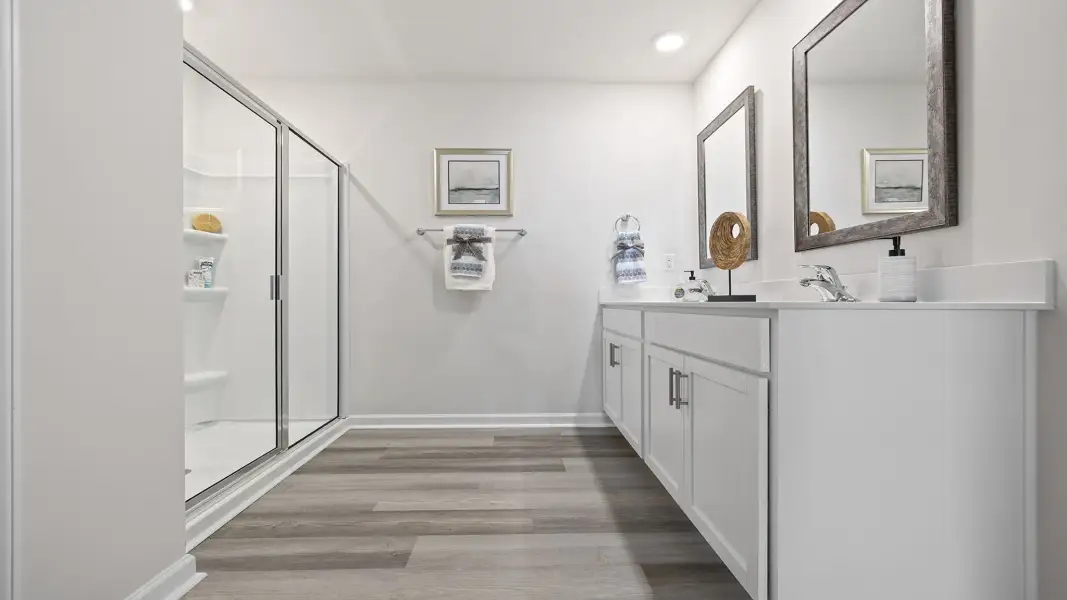 Furnished interior view inside a new home in Waverly Station, Greenwood (Image 31).