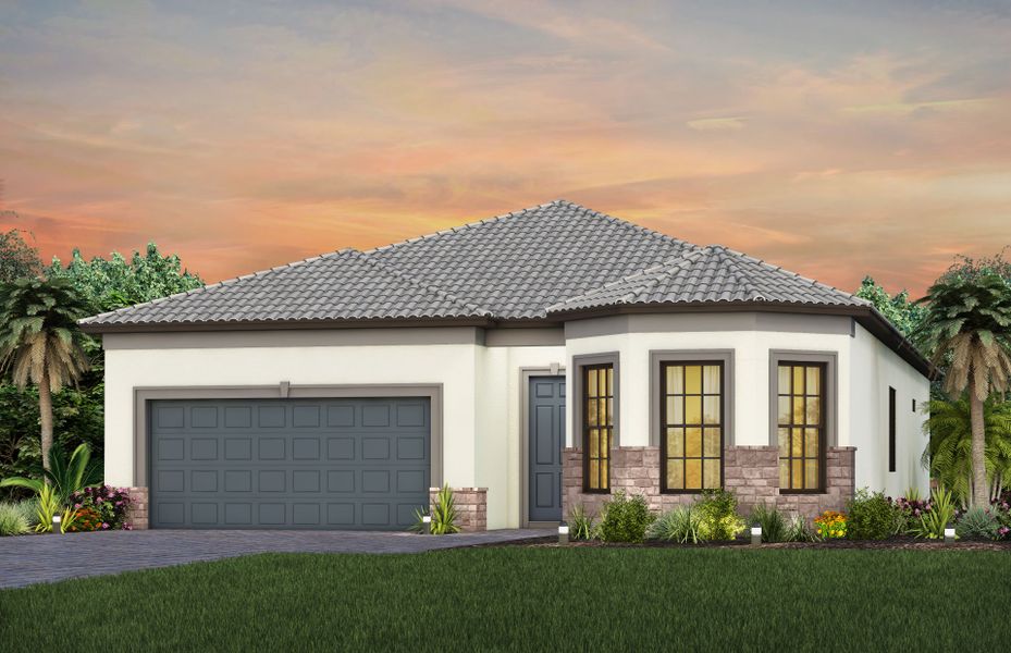 Exterior FM2 with stone