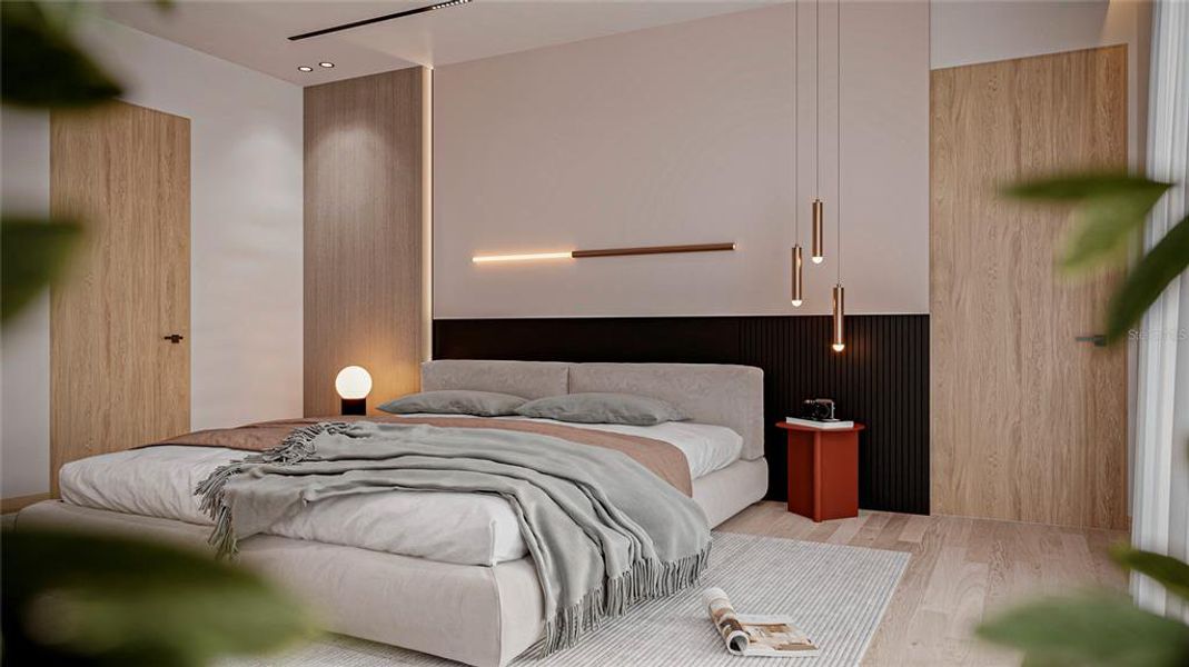 Furnished interior view inside a new home in , Punta Gorda (Image 8).