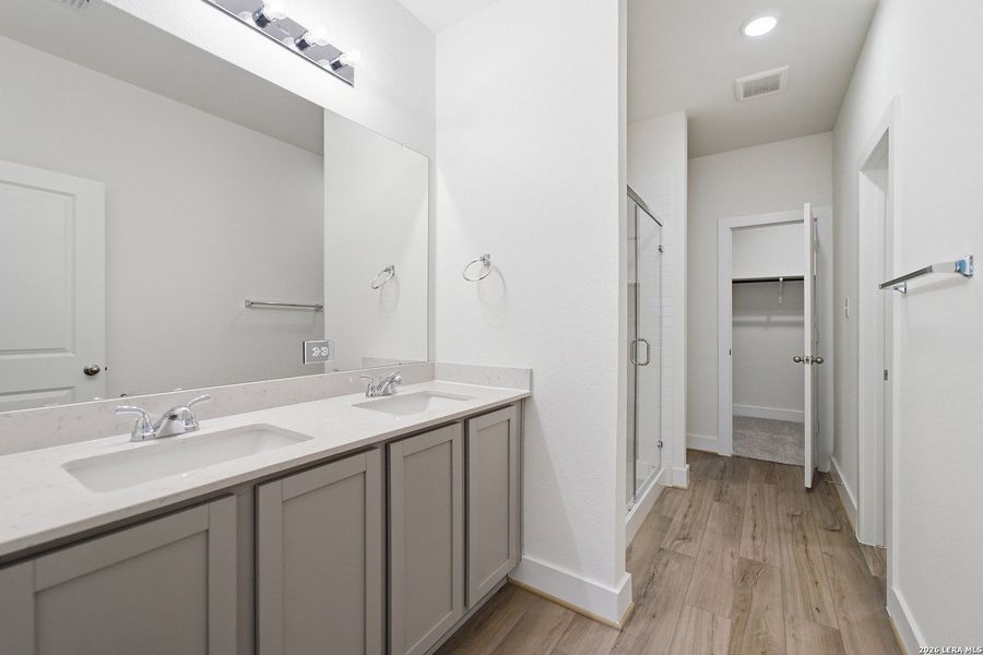 Furnished interior view inside a new home in , San Antonio (Image 8).