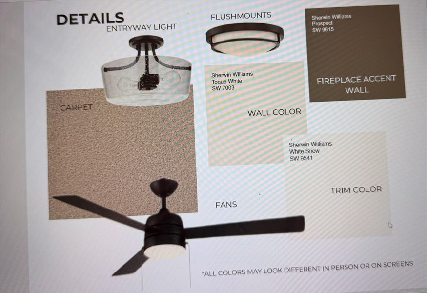 Property Specification Sheet. Outlining material and finish selections for the property Property Specification Sheet. Outlining material and finish selections for the property