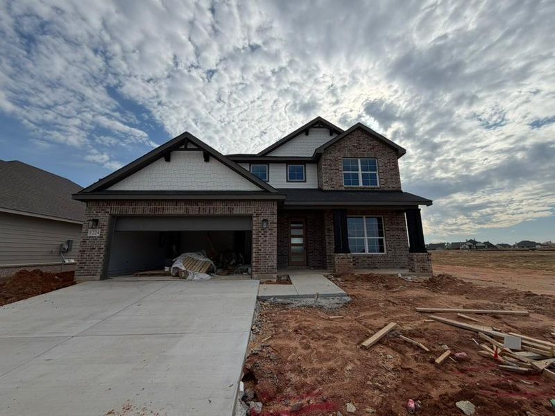 In-progress construction of a new home in Covenant Park, Springtown, TX (Image 13).