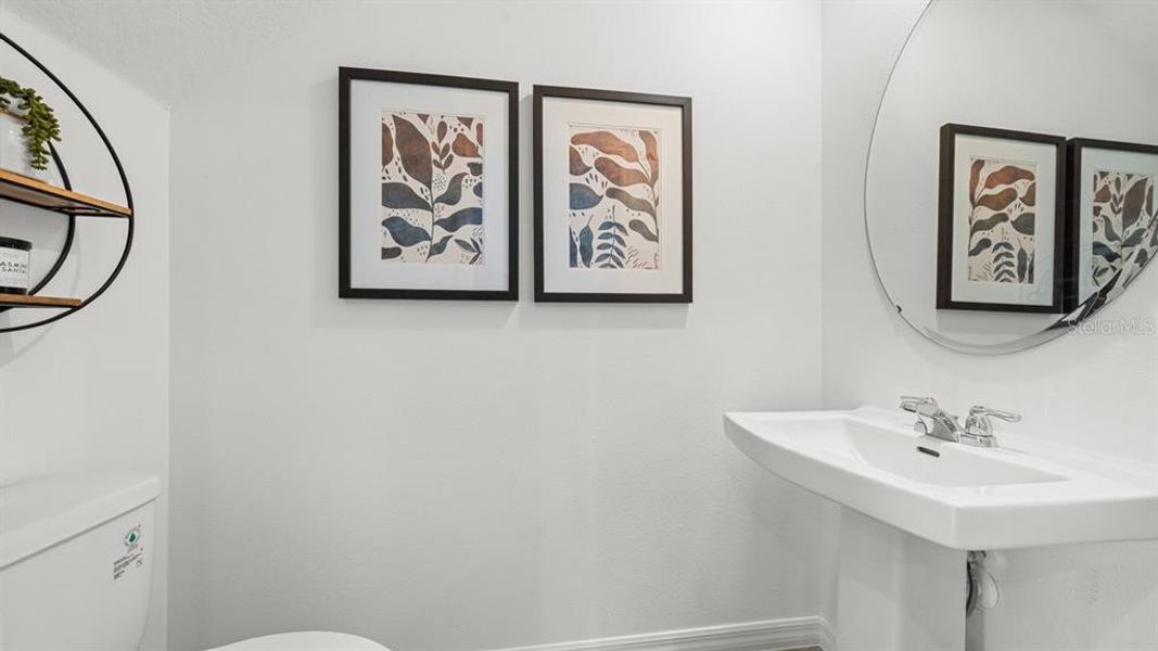 Furnished interior view inside a new home in Westview Community Group Page, Kissimmee (Image 22).