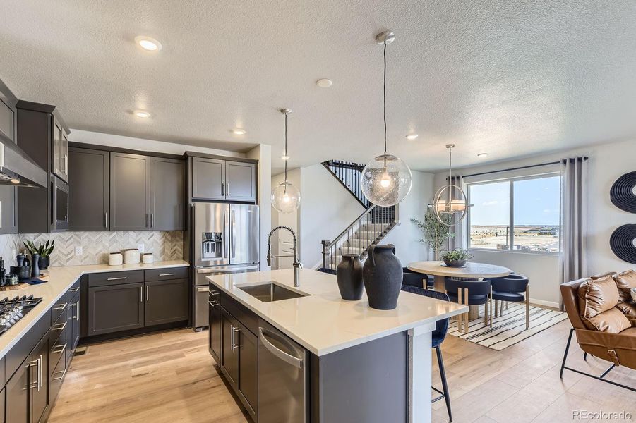 INTERIOR PHOTOS ARE FRONTIER MODEL HOME. INTERIOR PHOTOS ARE FRONTIER MODEL HOME.