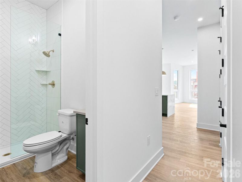 Furnished interior view inside a new home in , Asheville (Image 14).